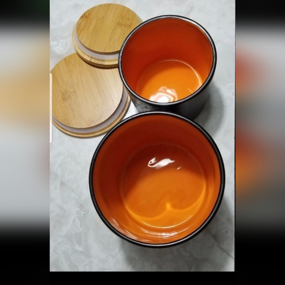 inHomestylez Day of the Dead Dog Cat canister cellar wooden wood lid set eli ana - Picture 6 of 8